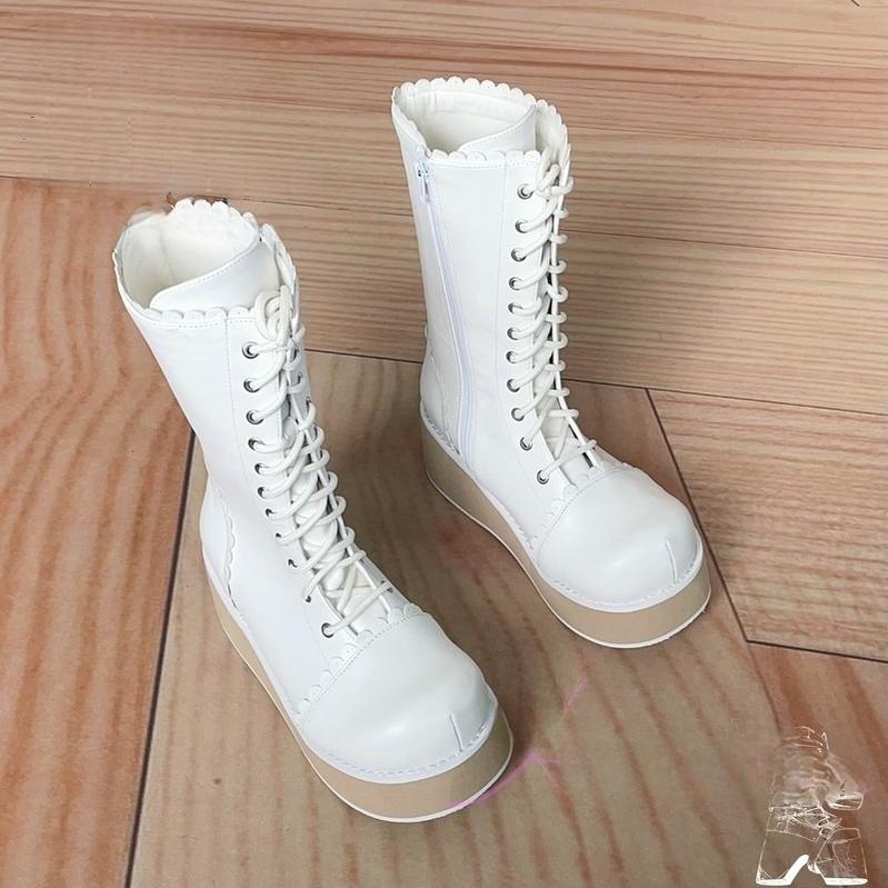 Antaina - Daily Lolita High Platform Shoes Customized Lolita Boots