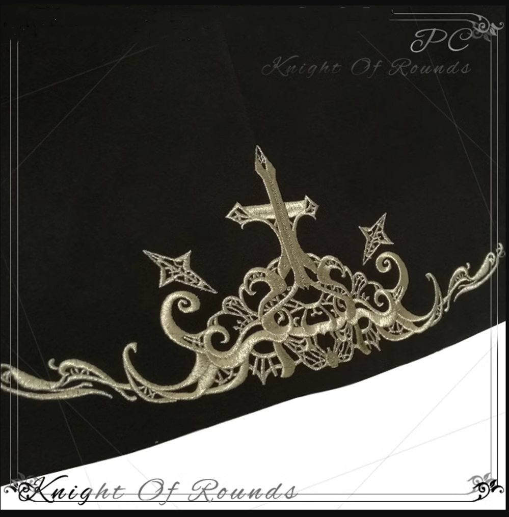 Princess Chronicles - Medieval Ouji Lolita Embroidered Cape