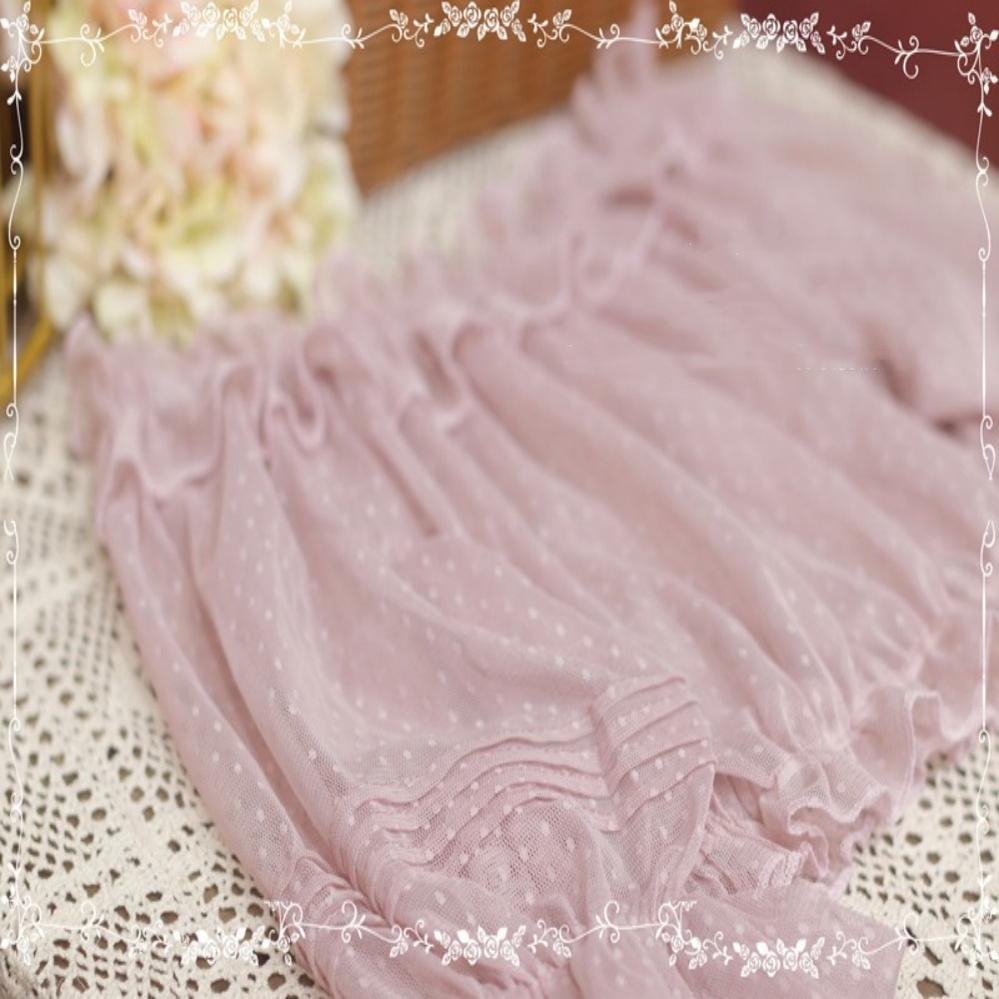 Tiny Garden - Sweet Dots Retro Lolita Summer Blouse