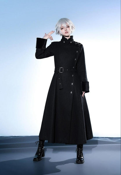 Princess Chronicles - Breakwave - Ouji Lolita Overcoat Retro Single-Breasted Handsome Coat