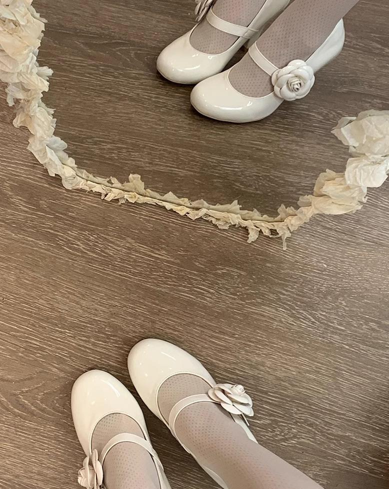 Bingo Lulu - Retro Sweet Lolita Shoes Mary Jane Lolita High Heels