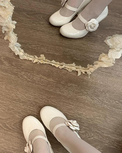 Bingo Lulu - Retro Sweet Lolita Shoes Mary Jane Lolita High Heels