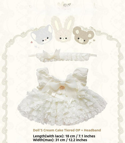 Mademoiselle Pearl - Pearl Doll Cabinet - Kawaii Lolita Plush Doll Bag with Outfit