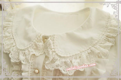 Strawberry Witch - Flower Wedding Lolita Pure White Romantic Full Set