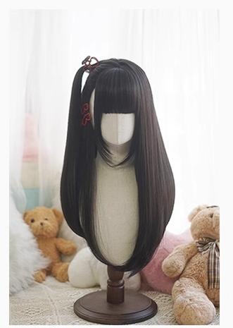 Imperial Tea - Daily Lolita Wig Long Straight Wigs