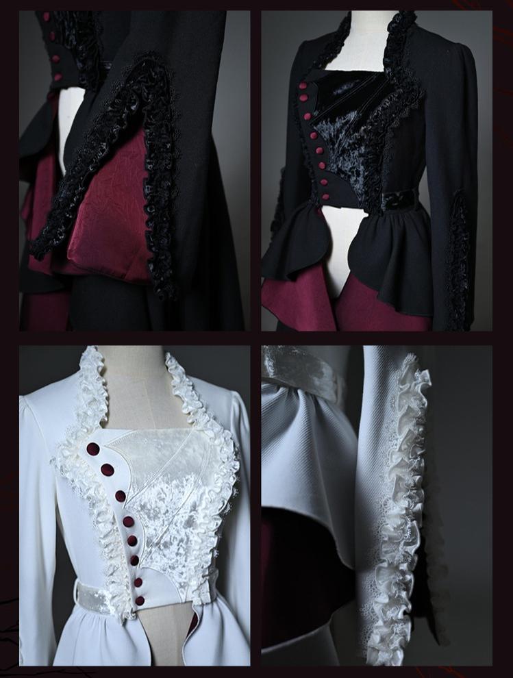 TALEBRINGER - The Sanguivorous Clan 2.0 - Gothic Lolita Coat, Blouse & SK