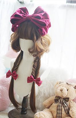 Imperial Tea - Elegent Lolita Wig Jellyfish Curly Wigs