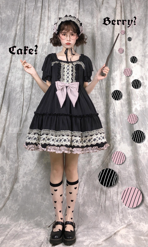 Eye of  White Crow - Dairy Lolita Dress Hot Girl JSK