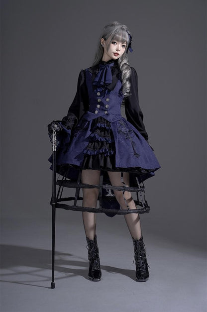 CastleToo - Evil Twins - Ouji Lolita Vest Set