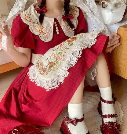 Sheep Puff - Kawaii Lolita Shoes Multicolors