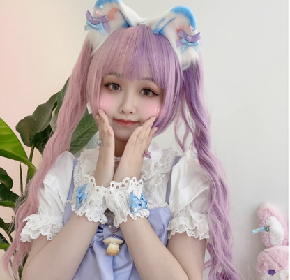 Cheese Cat - Sweet Lolita Dog Ears Shaped KC Multicolor