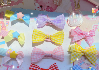 Bear Doll - Airdy - Sweet Lolita Bow Peplum Hair Accessory