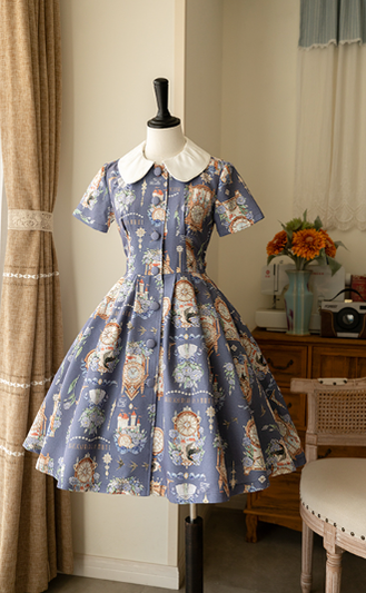 Forest Wardrobe - Classical Lolita Dress and Coat Suit