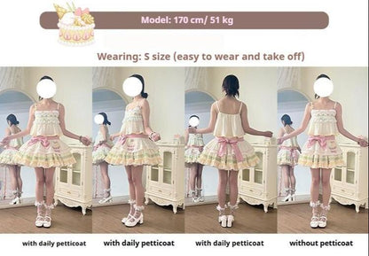 Mewroco - Decorative Cake - Sweet Lolita JSK Camisole Jumper Dress