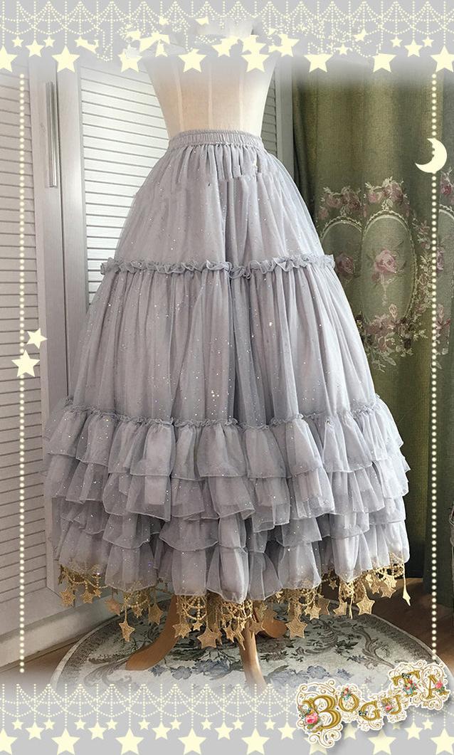 Boguta - Starry Night - 60/70/80cm A-line Lolita Petticoat