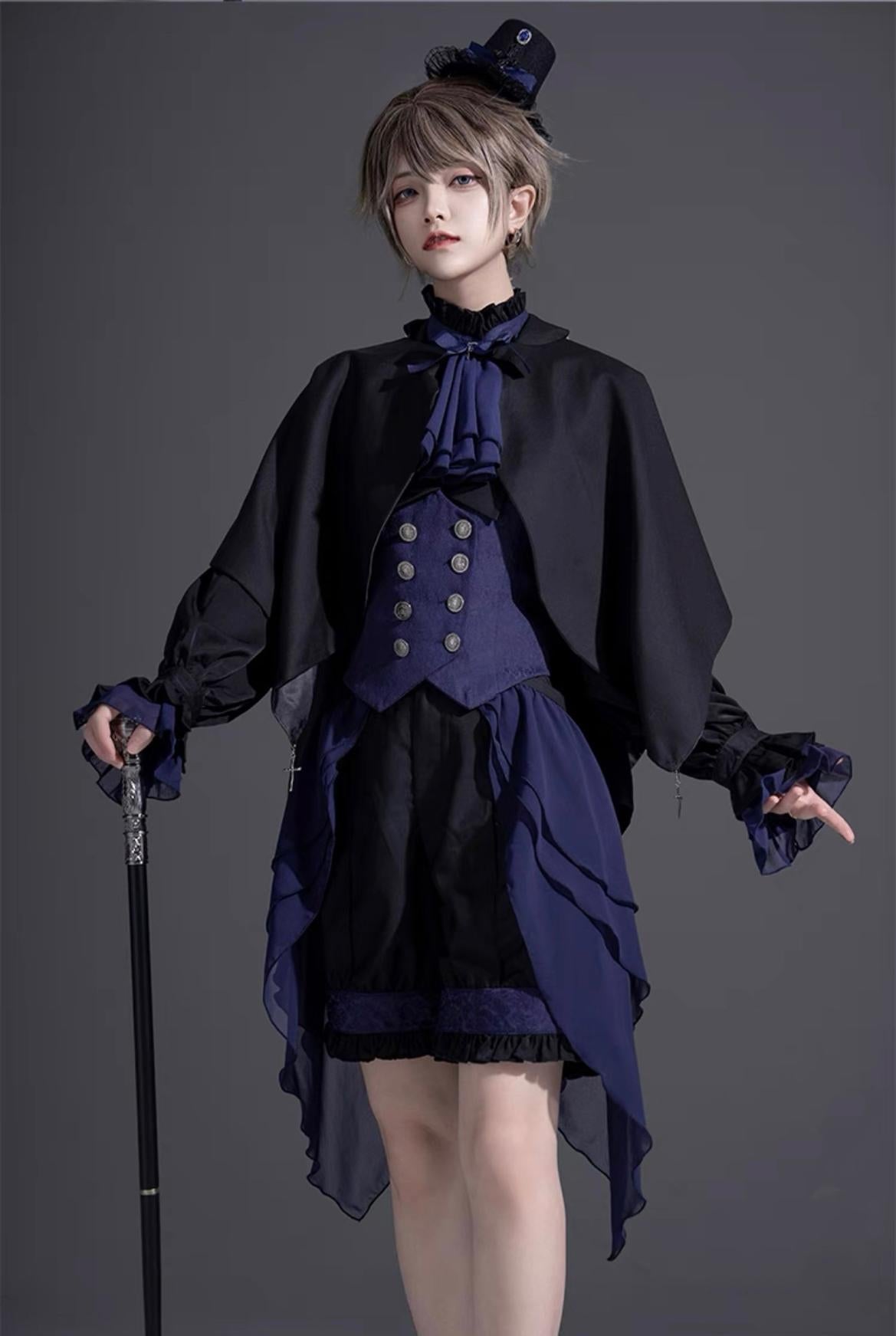 CastleToo - Evil Twins - Ouji Lolita Vest Set