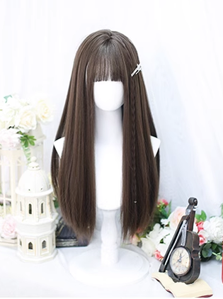 Dalao Home - Gentle Daily Lolita Long Curly Wig