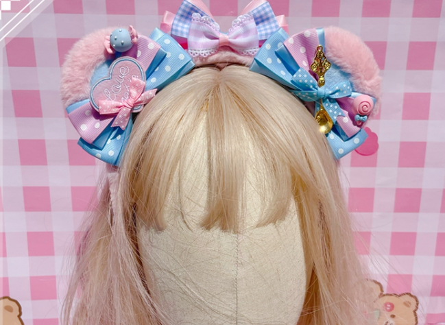 Pretty Girl Lolita - Sweet Lolita Pink-blue Accessories