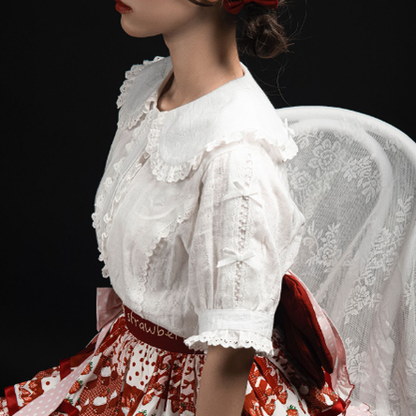 MIST - Kawaii Lolita Lace Shirt