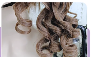 RainbowMe - Sweet Lolita Wig Long Curly Ponytail Multicolor