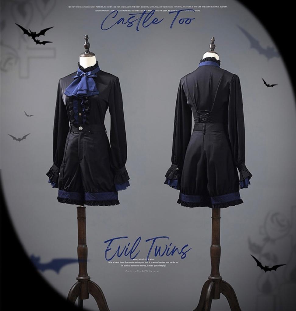 CastleToo - Evil Twins - Ouji Lolita Vest Set