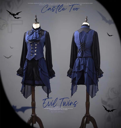 CastleToo - Evil Twins - Ouji Lolita Vest Set