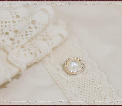 Tiny Garden - Cotton Retro Lace Lolita Blouse