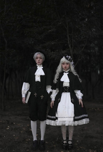 CastleToo - Holy Academy - Gothic Lolita Prince Skirt Set