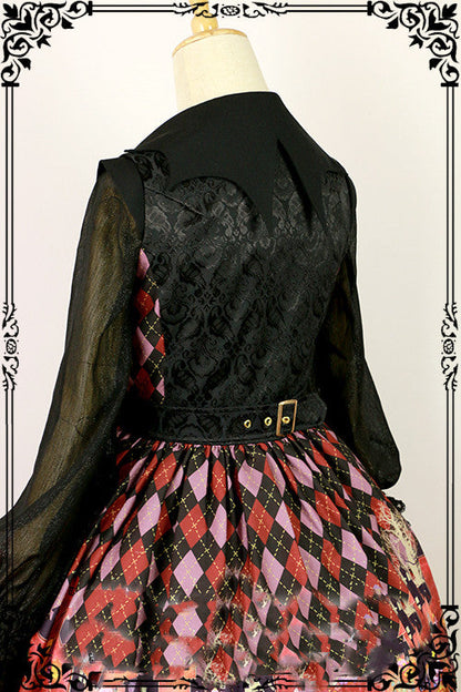 Fanzy Fantasy - Halloween Lolita Shirt Gothic Bat Collar