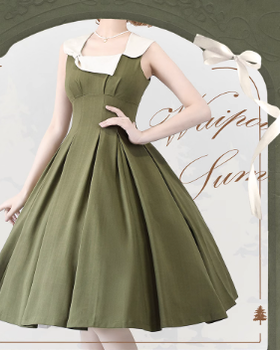 Forest Wardrobe - Waipowa Summer - Elegant and Vintage Lolita Dress