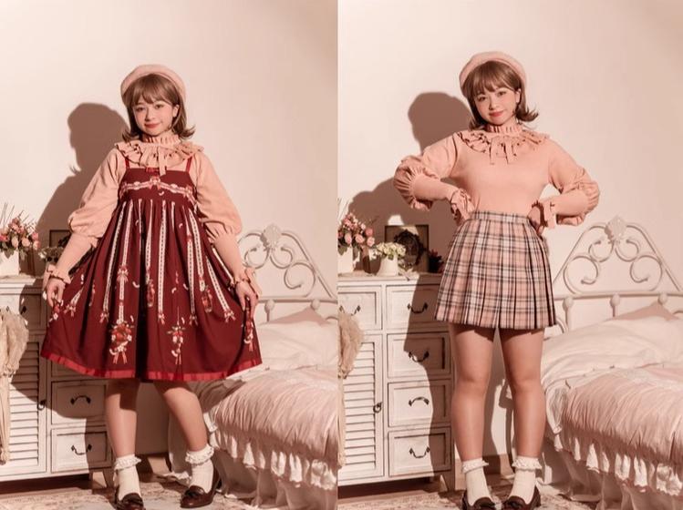 Miaoplus - Sweet Lolita Knit Sweater Long Sleeve Winter Lolita Top