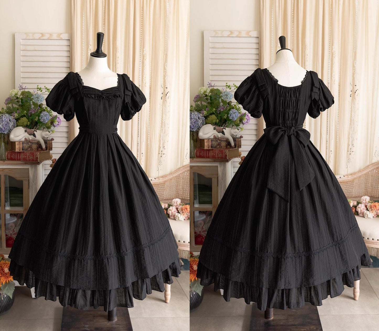 Forest Wardrobe - Forest Gallery - Country Lolita OP Dress Elegant Tencel Dress