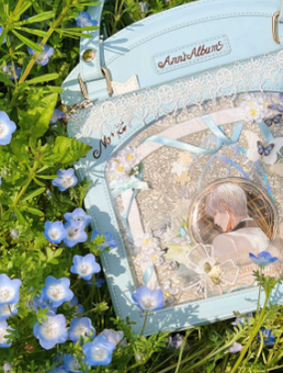 Morning Glory - Kawaii Lolita Checkered Itabag Multicolors