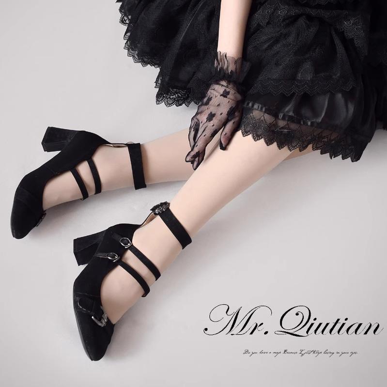 MR.Qiutian - Velia - Elegent Lolita Shoes CLA Thick Heel Shoes