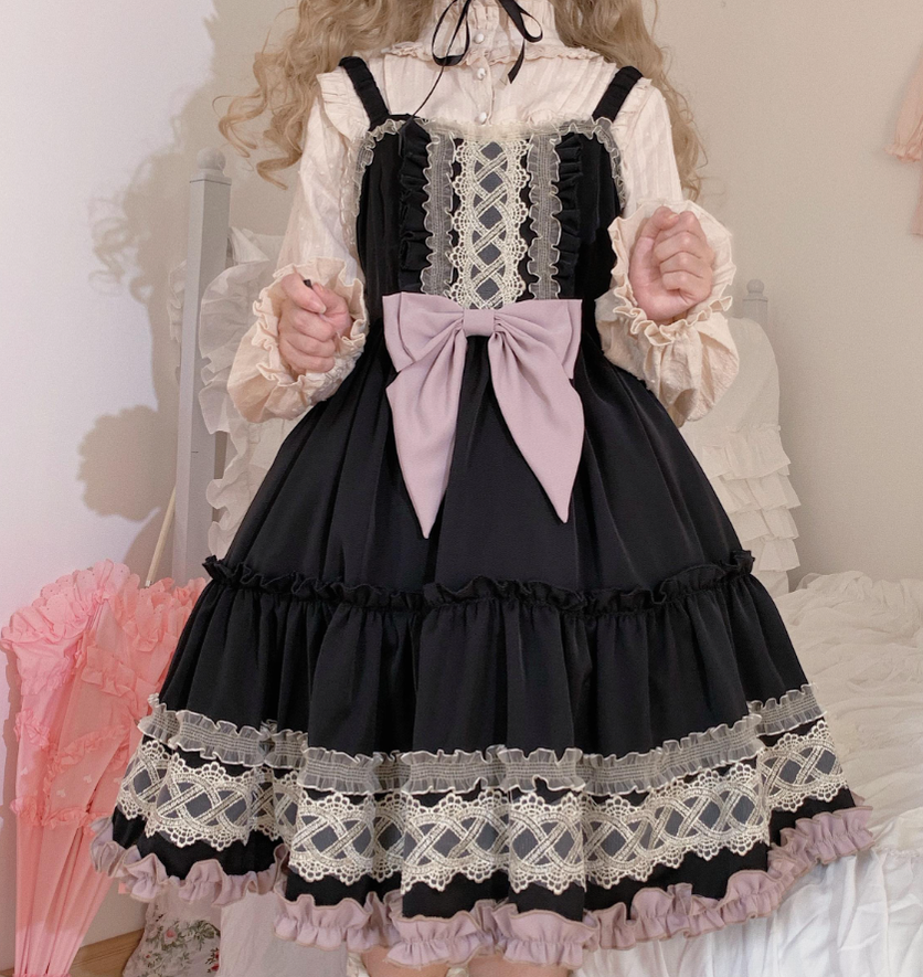 Eye of  White Crow - Dairy Lolita Dress Hot Girl JSK