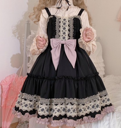 Eye of  White Crow - Dairy Lolita Dress Hot Girl JSK