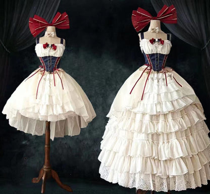Teddy Bear - Wedding Lolita Petticoat Princess Underwear Extended Base Skirt