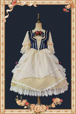 Infanta - Snow White - Split Style Lolita OP Dress