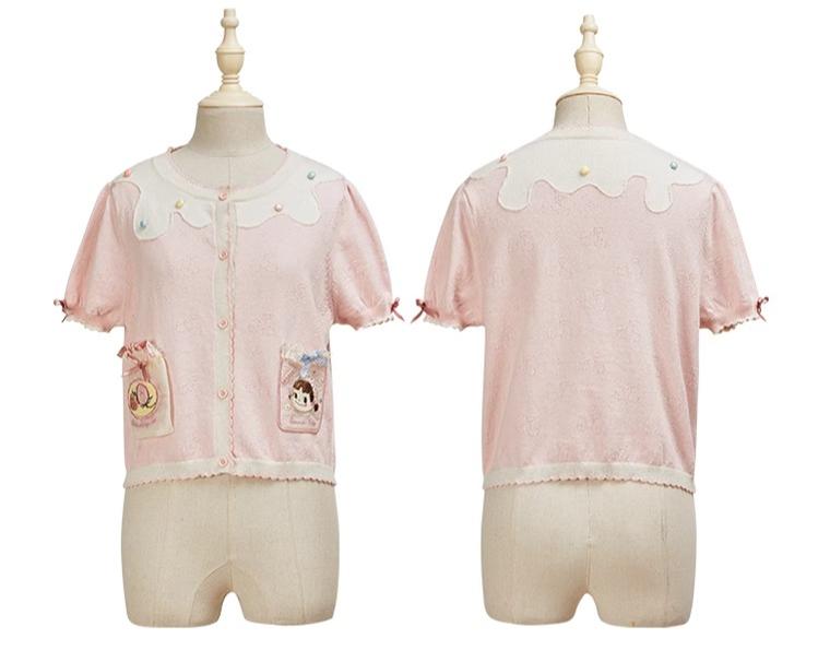 Summer Fairy - IP Collab Kawaii Lolita Dresses OP Home Wear Salopette Cardigan SK