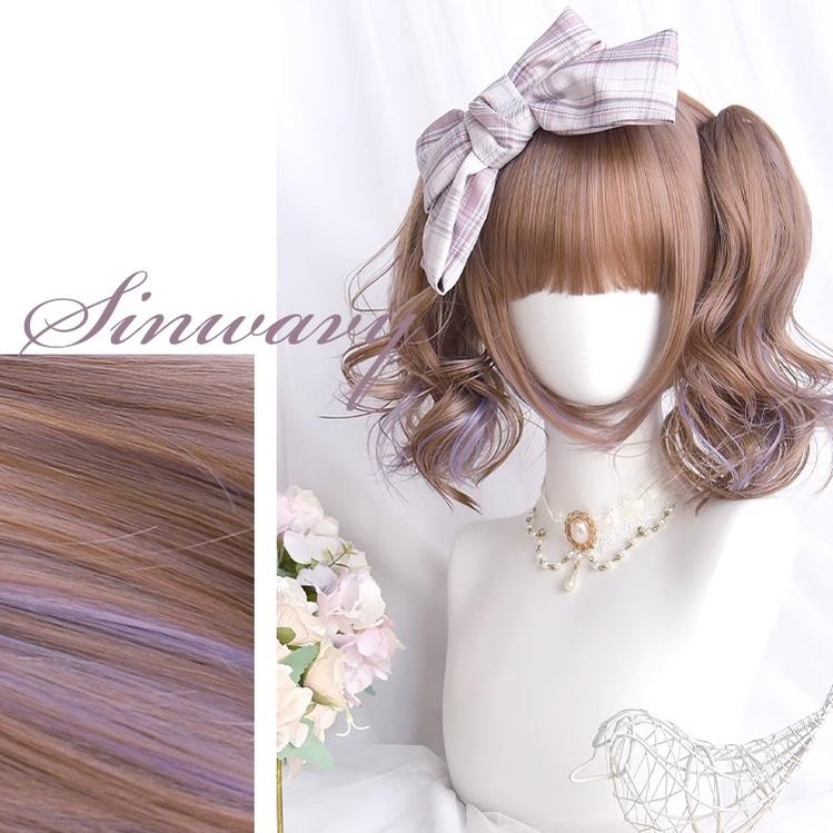 Sinwavy - Pandora's Box - Lolita Short Wig with Cute Double Ponytails