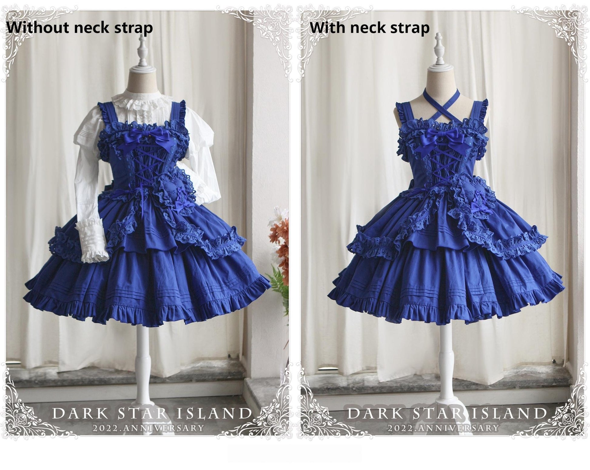 Dark Star Island - Halloween Gothic Lolita JSK Short Lolita Jumper Dress