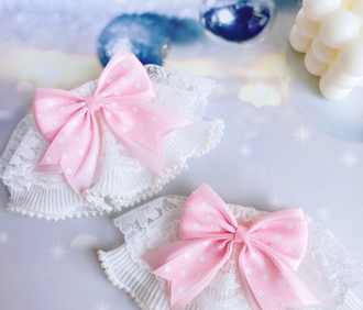 Sweetheart Endless - Sweet Lolita Cuffs Handmade Multicolor Rabbit Ears