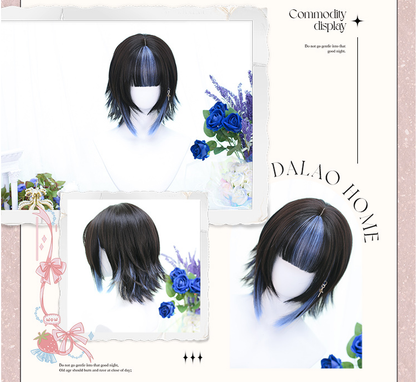 Dalao Home - Yeyu - Short Lolita Japanese Style Full Head Wig