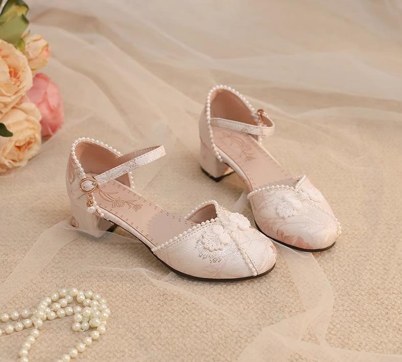 Yana - Heart Jade Yana - Qi Lolita Shoes Chunky Heels