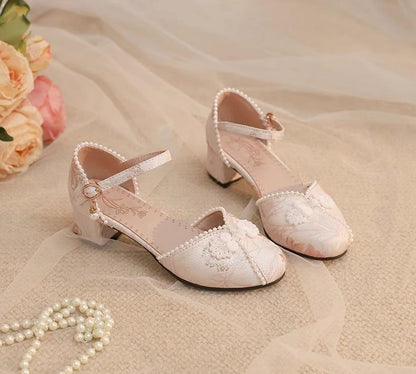 Yana - Heart Jade Yana - Qi Lolita Shoes Chunky Heels