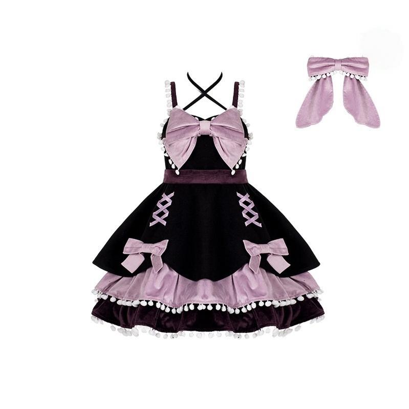 With PUJI - Confession Function - Wool Kawaii Lolita JSK Dress Suit