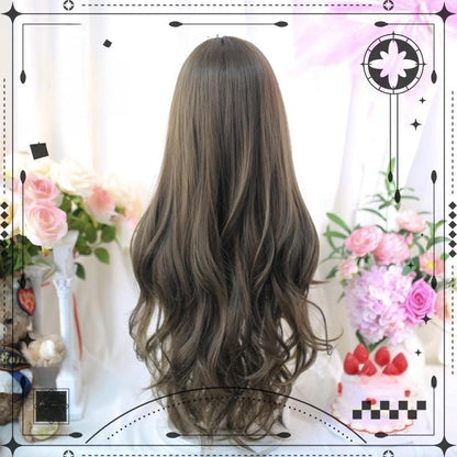 Dalao Home - Sweet Lolita Wig Double Ponytails Long Wavy Wig