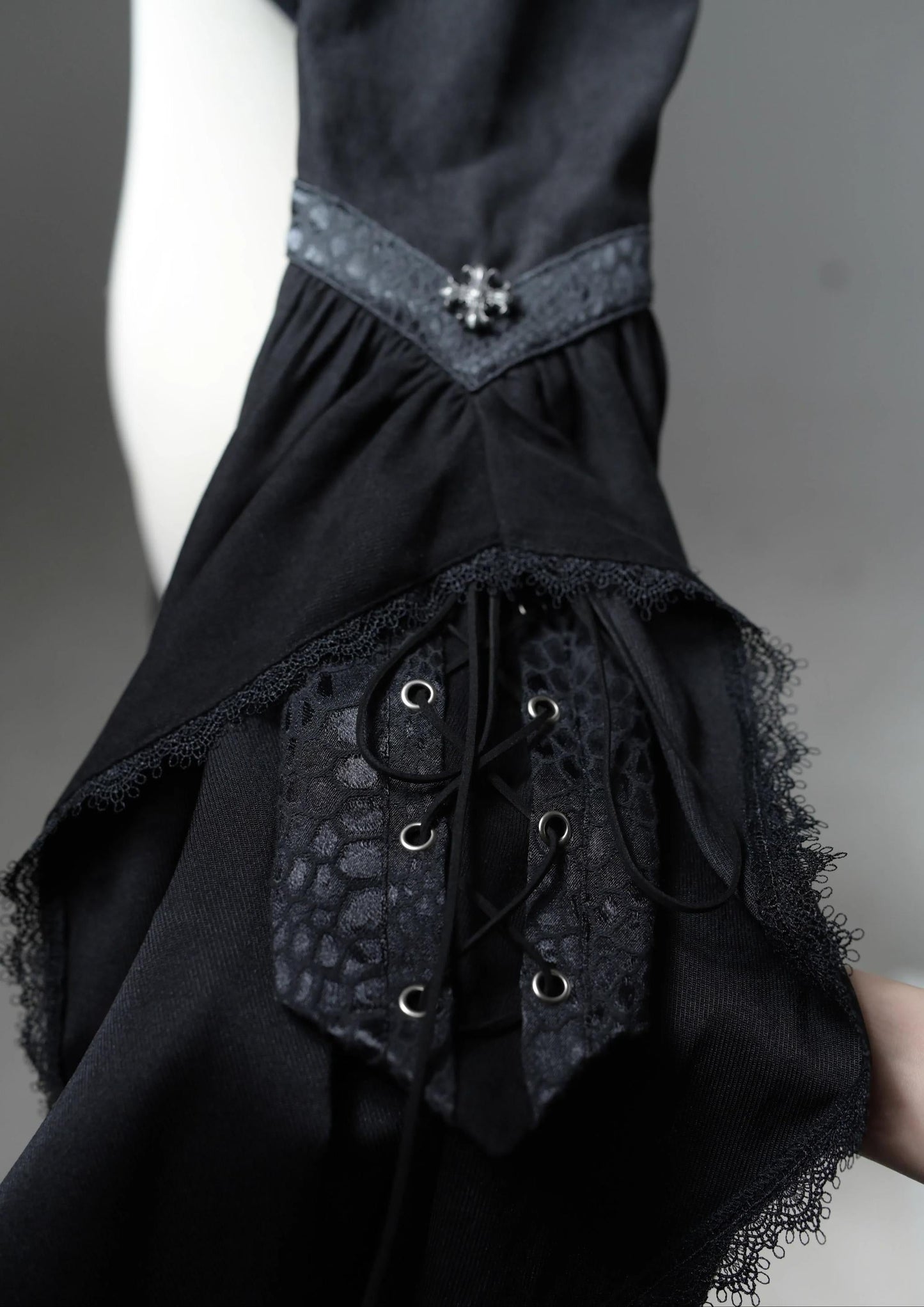 Wuyuzhe - Dragoon Knight 3.0 Version - Western Fantasy Style Lolita Irregular Skirt Set Lolita Vest