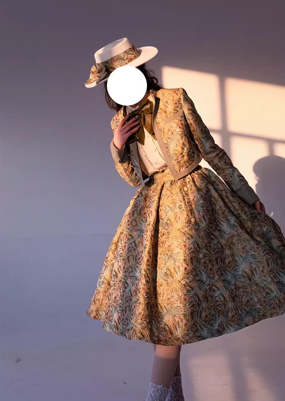 ZJstory - Gilded Years 4.0 - Retro Lolita Dress Suit Elegant Lolita Coat Set