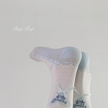 Roji Roji - Sweet Lolita Socks Cute Lolita Short Socks With Polka Dot